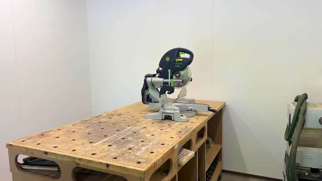 This is my workshop, clean, organized, and always ready for the next project. A clean workshop clears your head too.