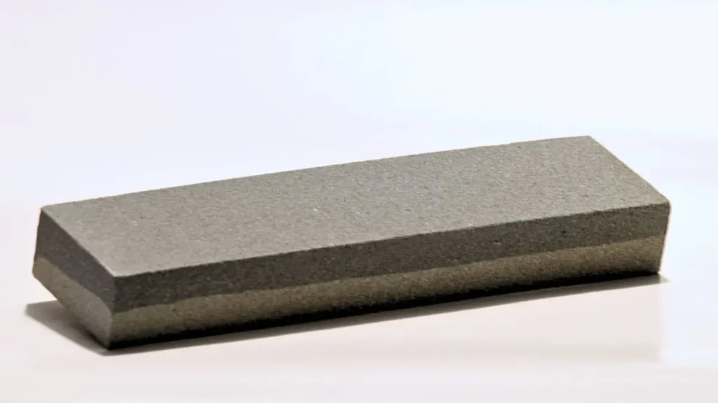 Sharpening stone used to keep Woodworking Tools for beginners in good cutting condition.